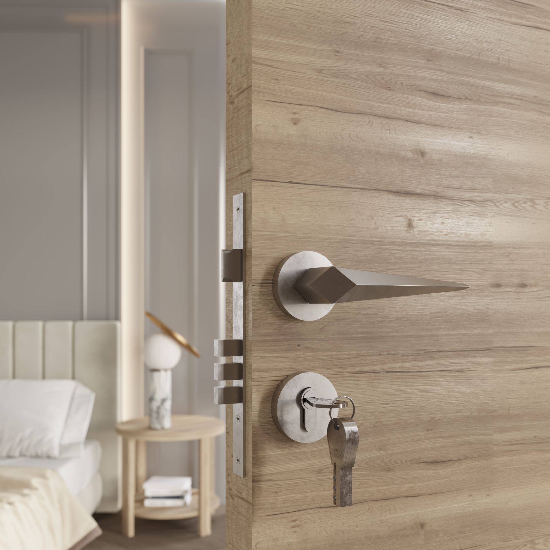 brass mortise handle | brass door handles | mortise handle design | flybird hardware