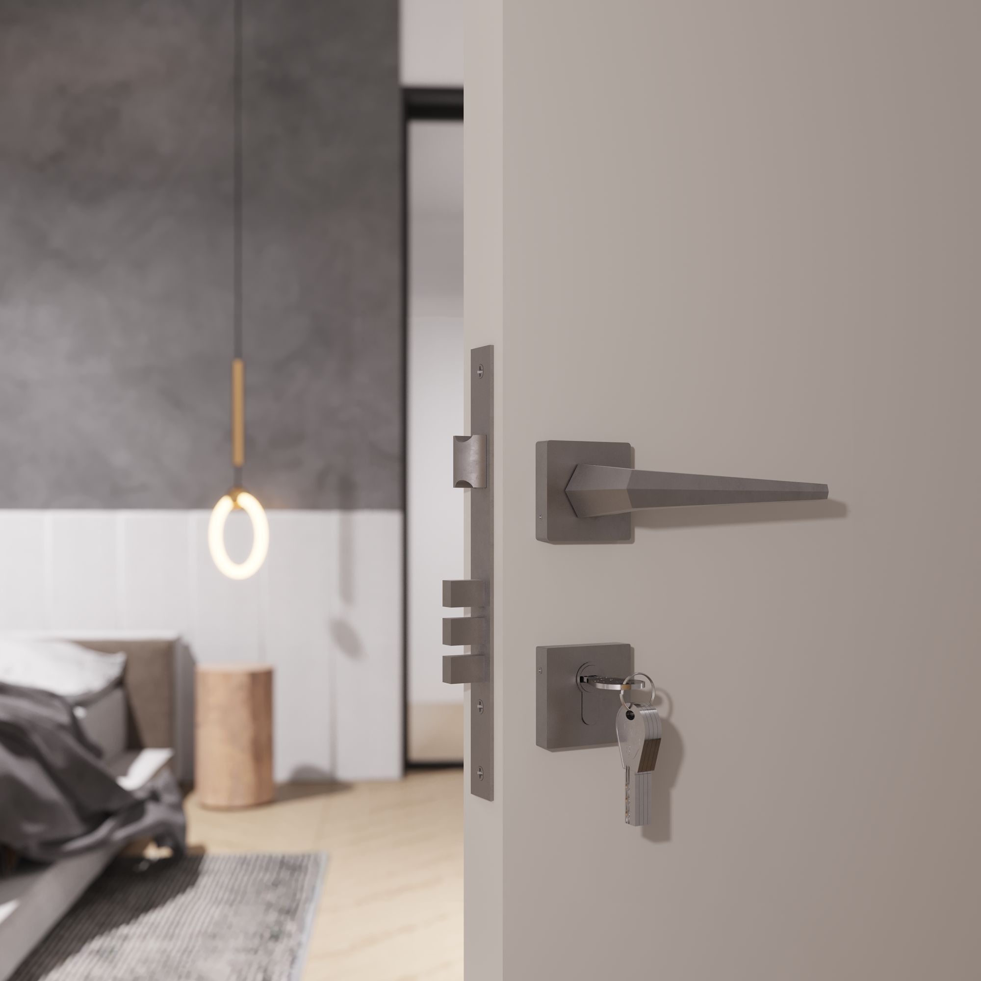 brass mortise handle | brass door handles | mortise handle design | flybird hardware