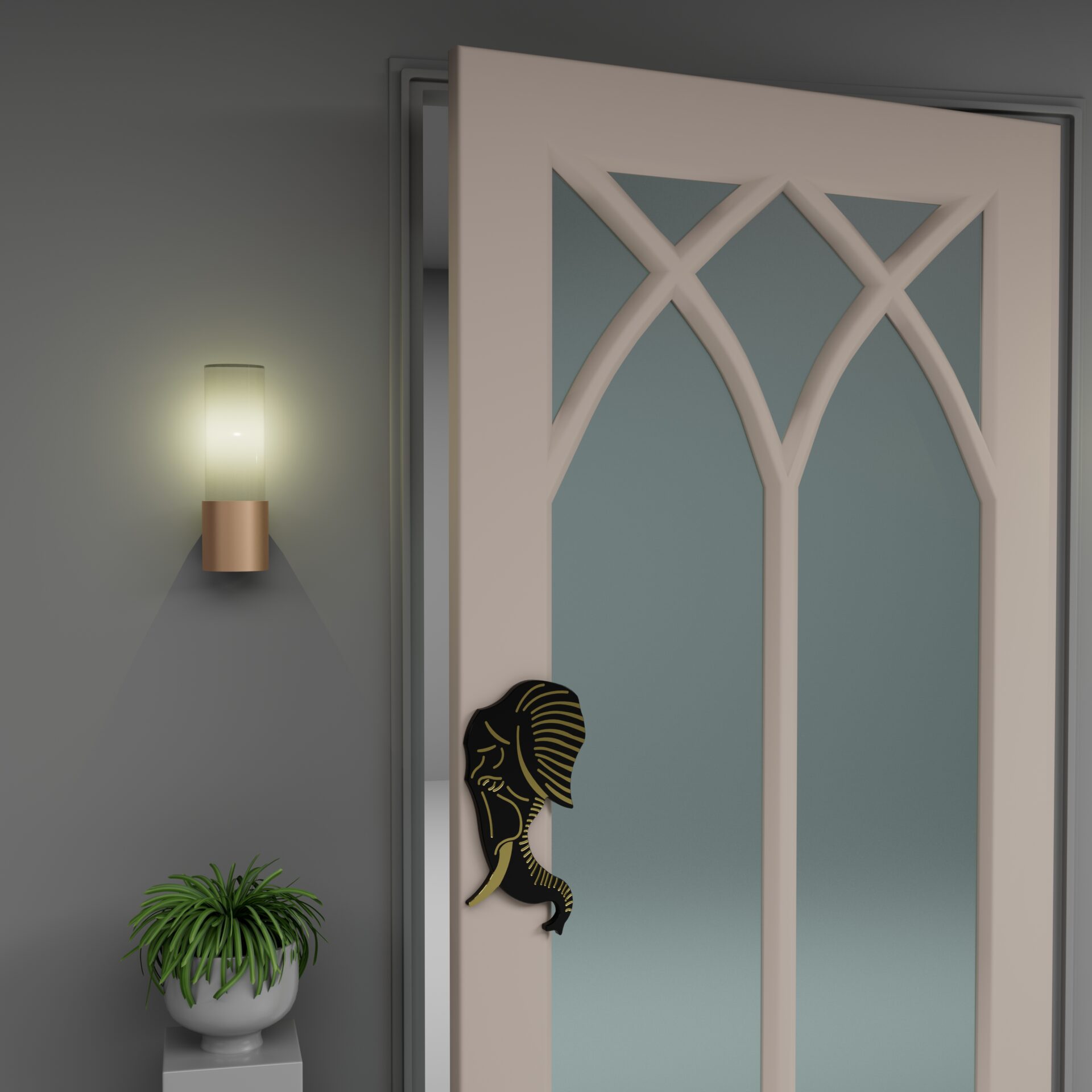 Flybird Interior Main Door Handle - Elephant