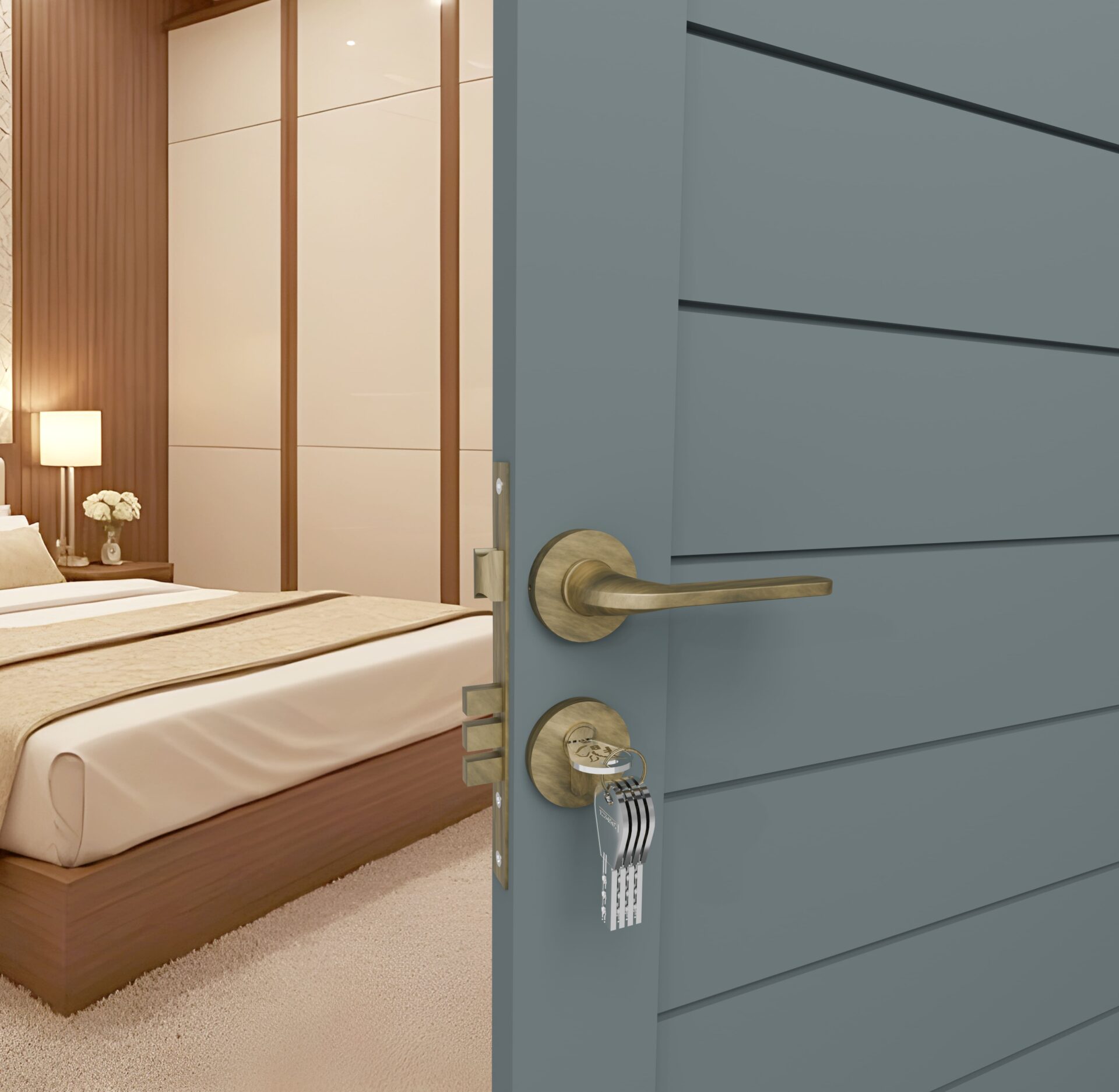 Flybird Interior Brass Mortise Handle FB-EVO