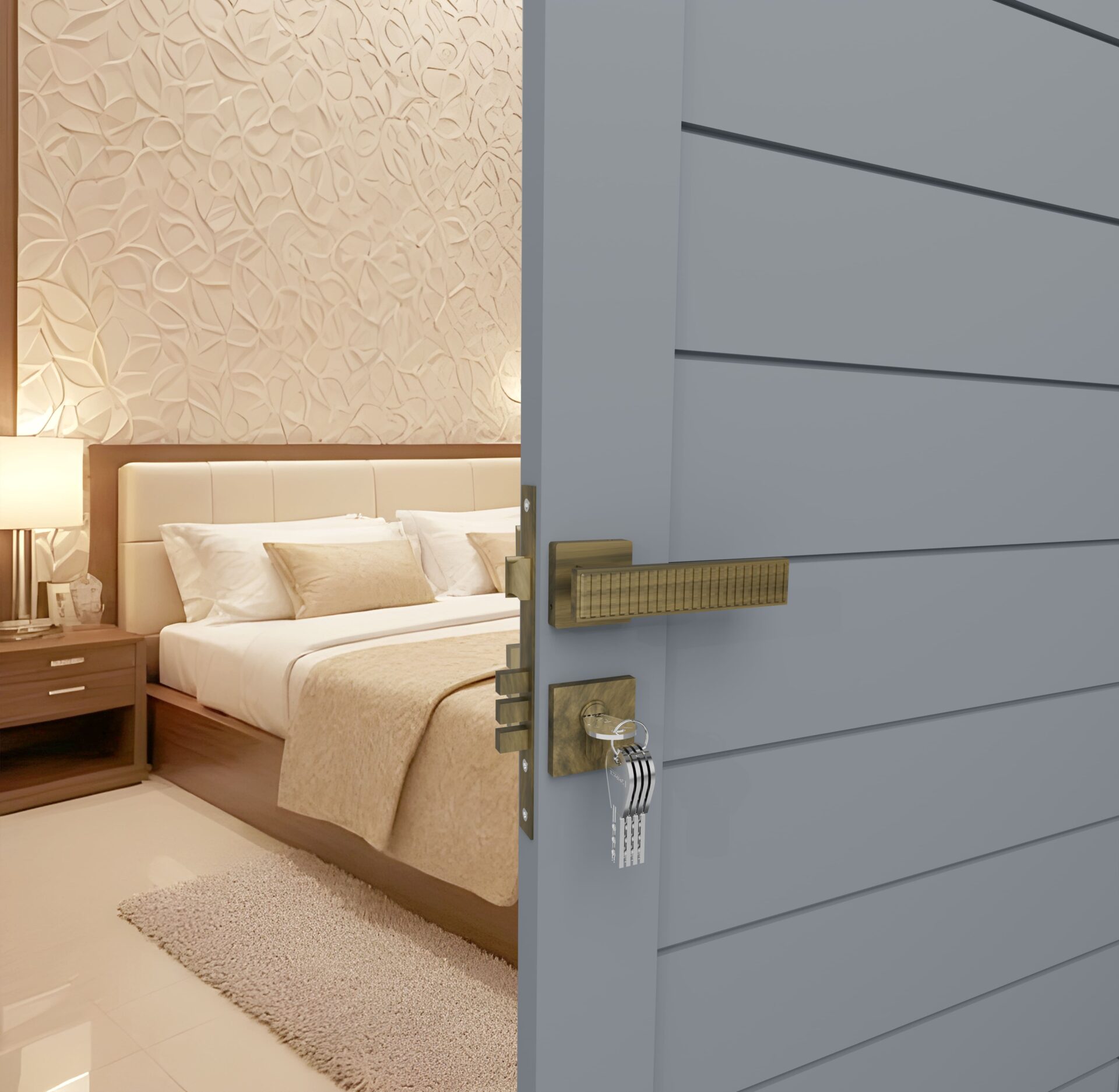 Flybird Interior Brass Mortise Handle FB-LADDER