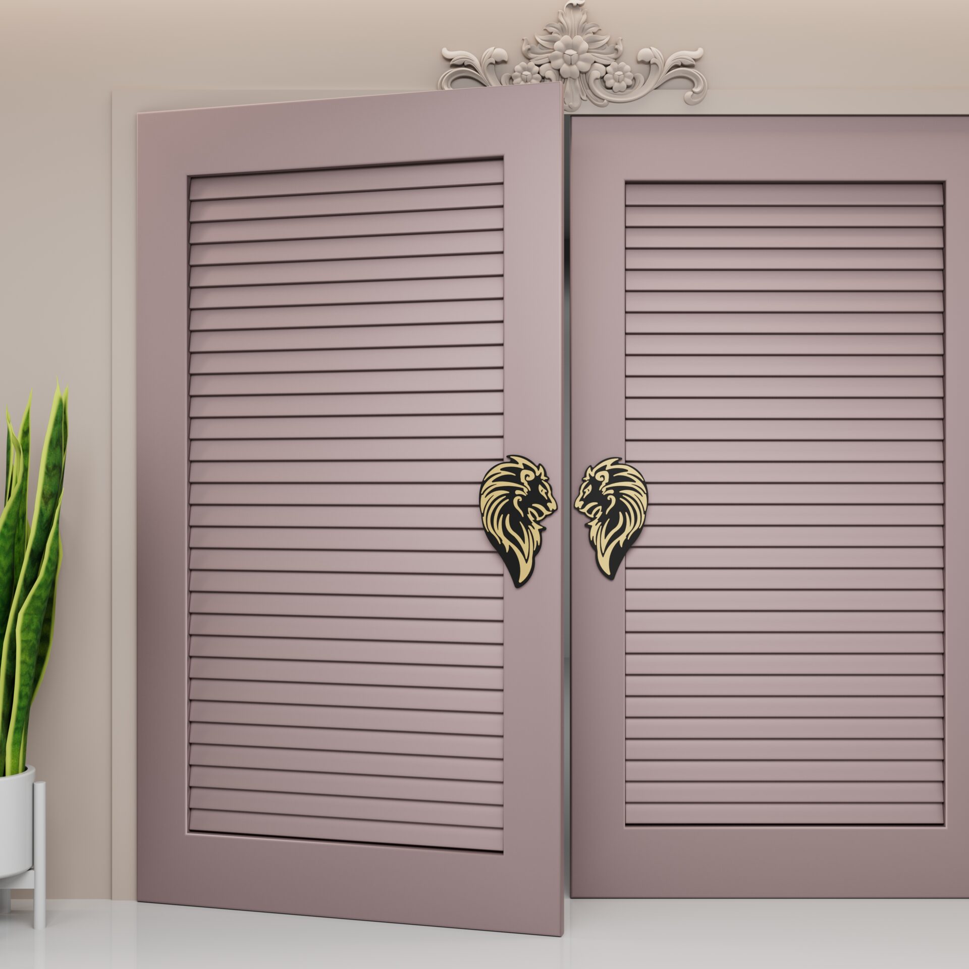 Flybird Interior Main Door Handle - Lion