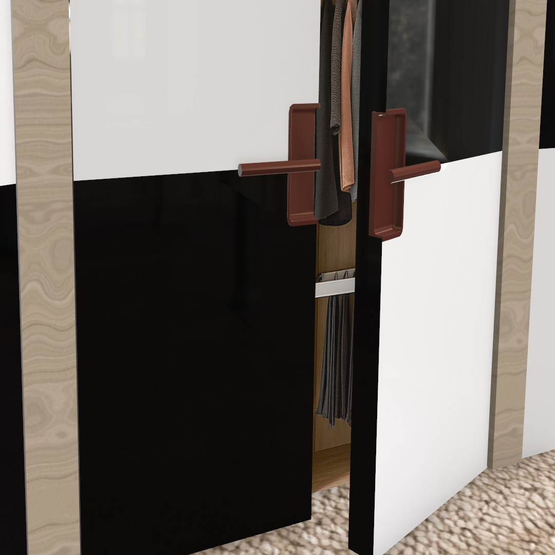 Flybird Interior Cabinet & Wardrobe Handle - Lunex