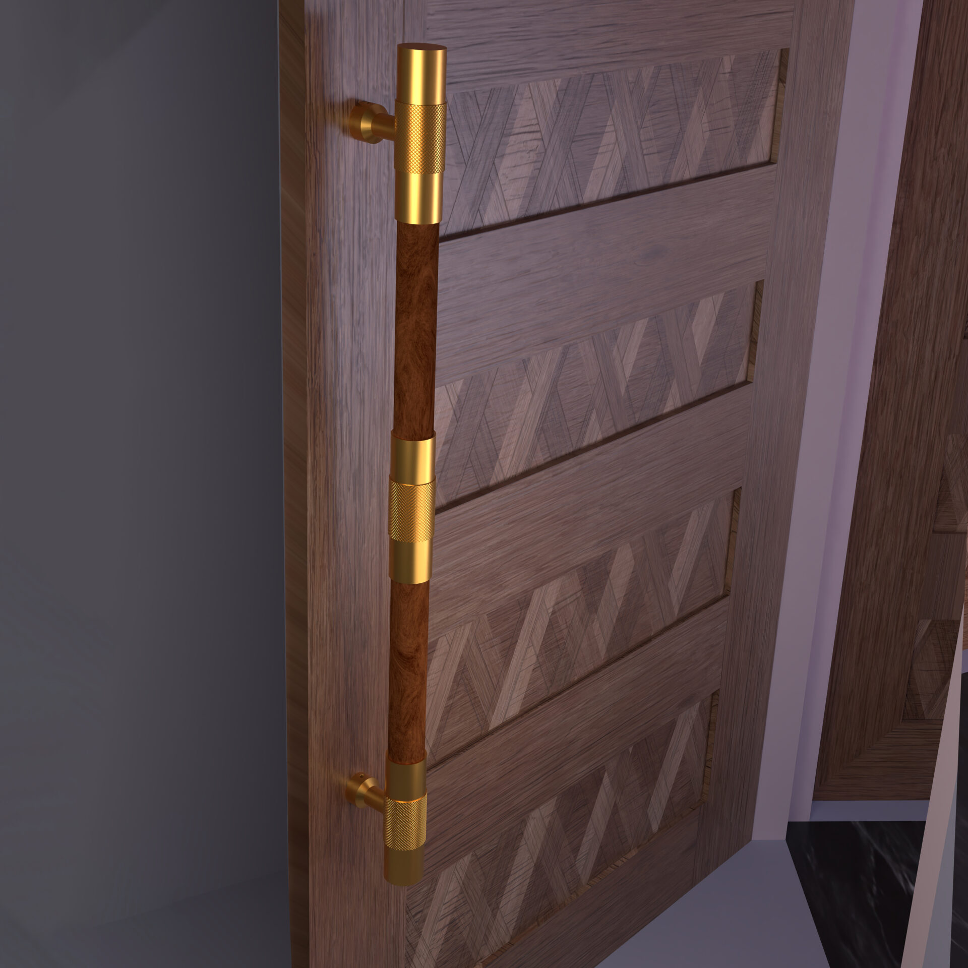 Flybird Interior Main Door Handle - Rustica