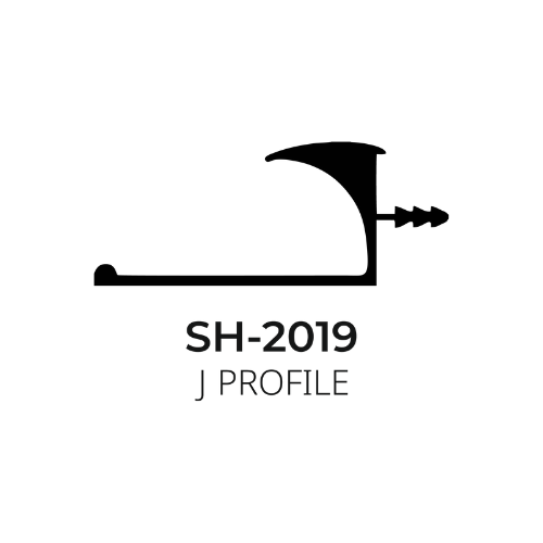 Flybird Interior Aluminium Profile J Profile SH-2019