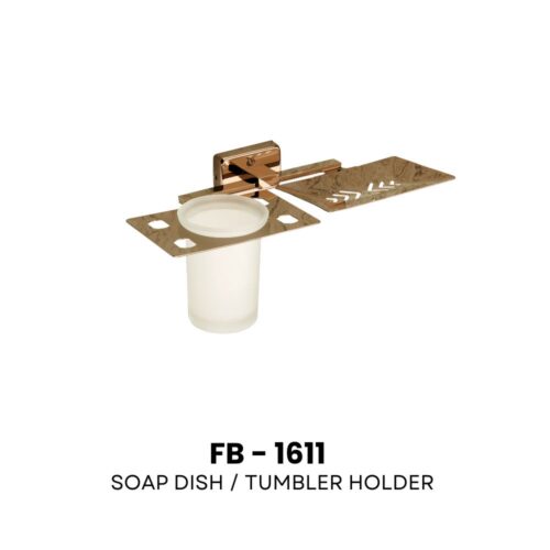 Flybird Interior Bathroom Accessories Soap Dish/Tumbler Holder FB-1611