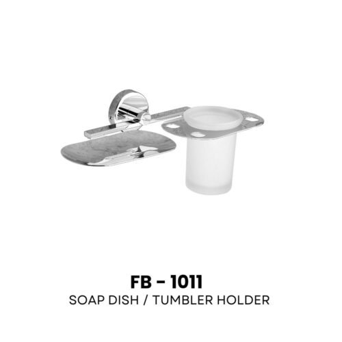 Flybird Interior Bathroom Accessories Soap Dish/Tumbler Holder FB-1011