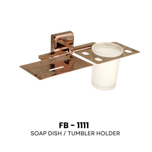 Flybird Interior Bathroom Accessories Soap Dish/Tumbler Holder FB-1111