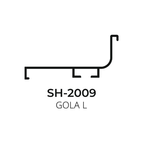 Flybird Interior Aluminium Profile Gola L SH-2009