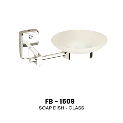 Flybird Interior Bathroom Accessories Soap Dish-Glass FB-1509