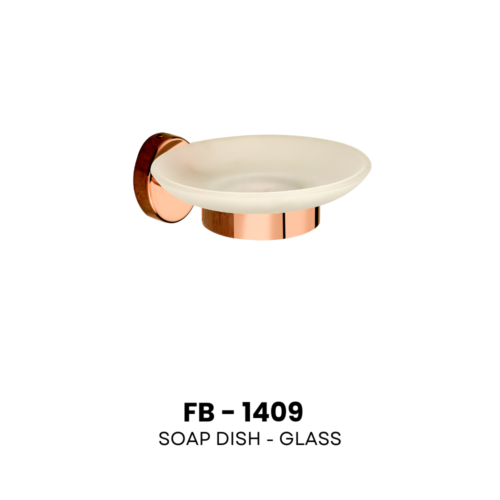 Flybird Interior Bathroom Accessories Soap Dish-Glass FB-1409
