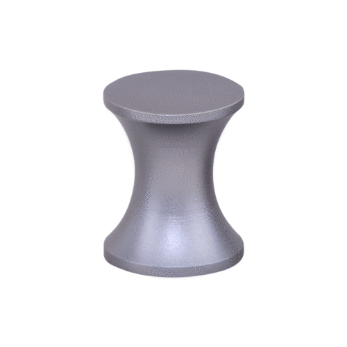 PRODUCT_GALLARY_KNOB_FB-DAMRU_GREY FLYBIRDINDIA